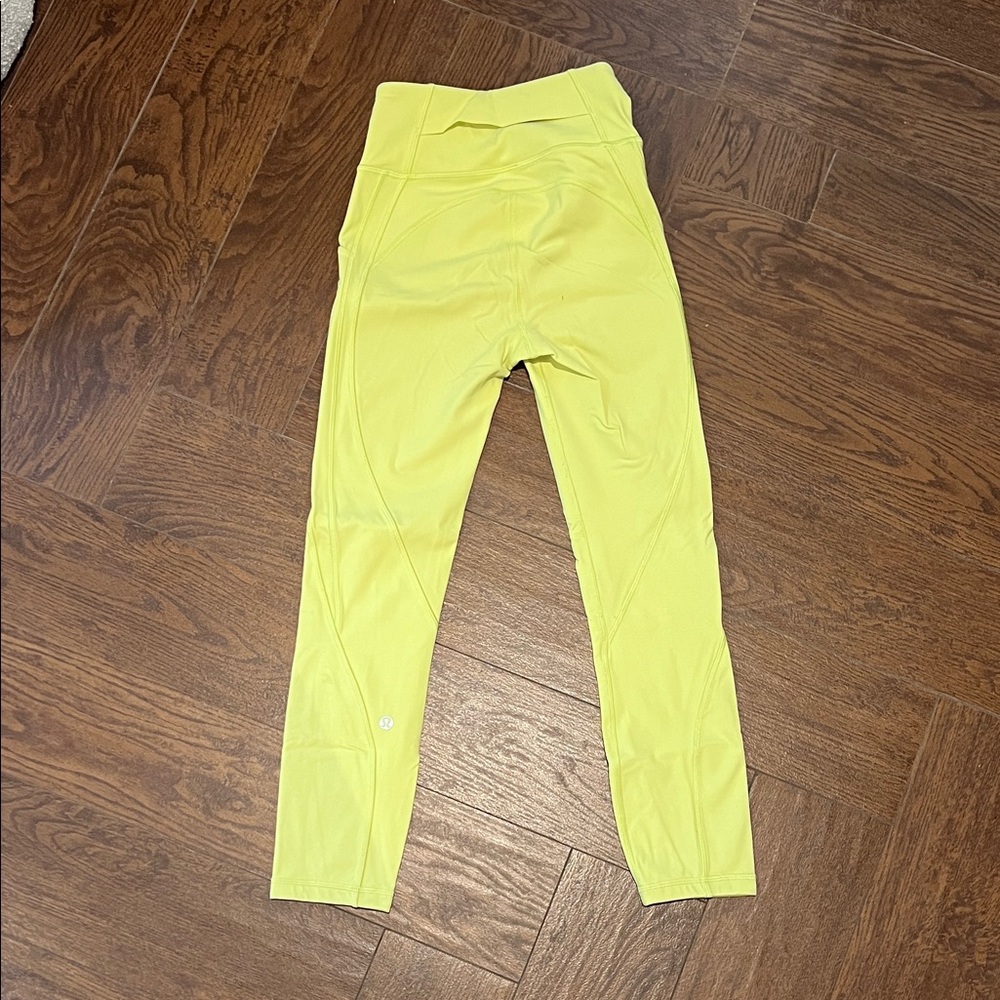 Neon lululemon leggings